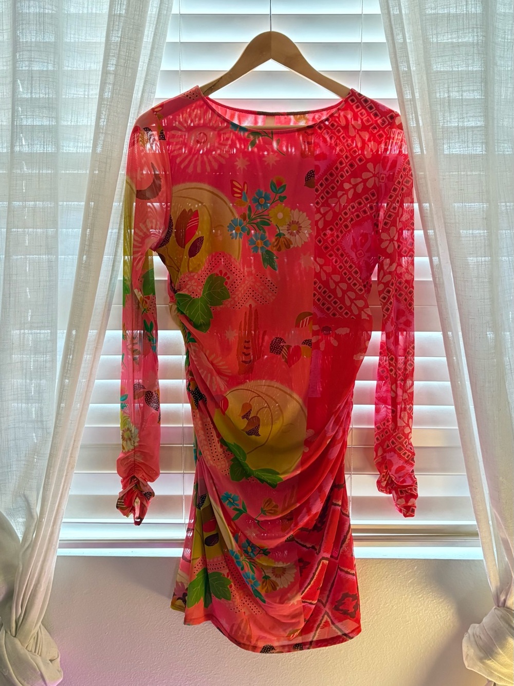 Spell Yellow Butterfly Print Midi Dress NWT same day shipping 💚